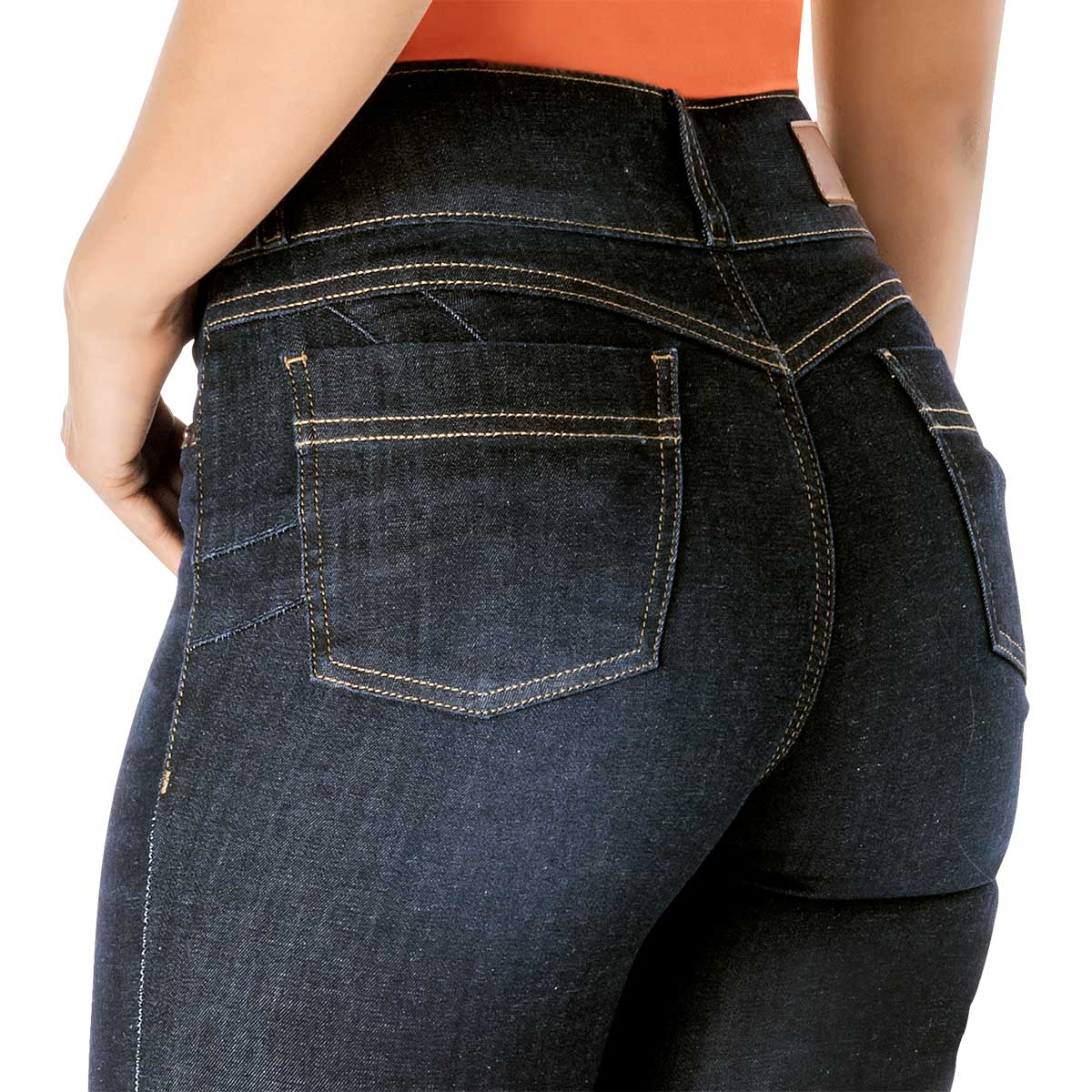 Foto 3 pulgar | Felker Jeans Para Mujer Azul, Corte Skinny