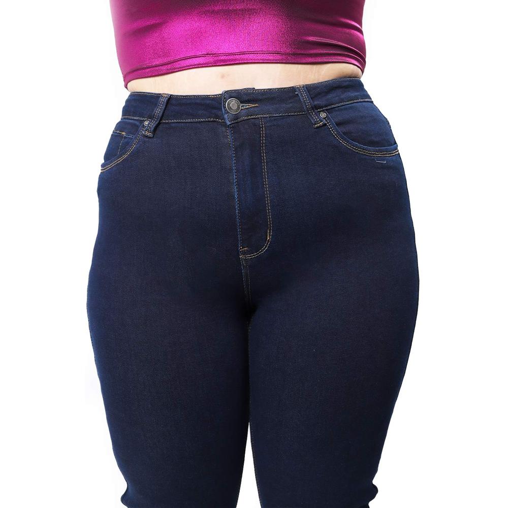Foto 4 pulgar | Jeans Recto Con Strech Roman Fashion, 3720 (azul Oscuro) Azul Oscuro