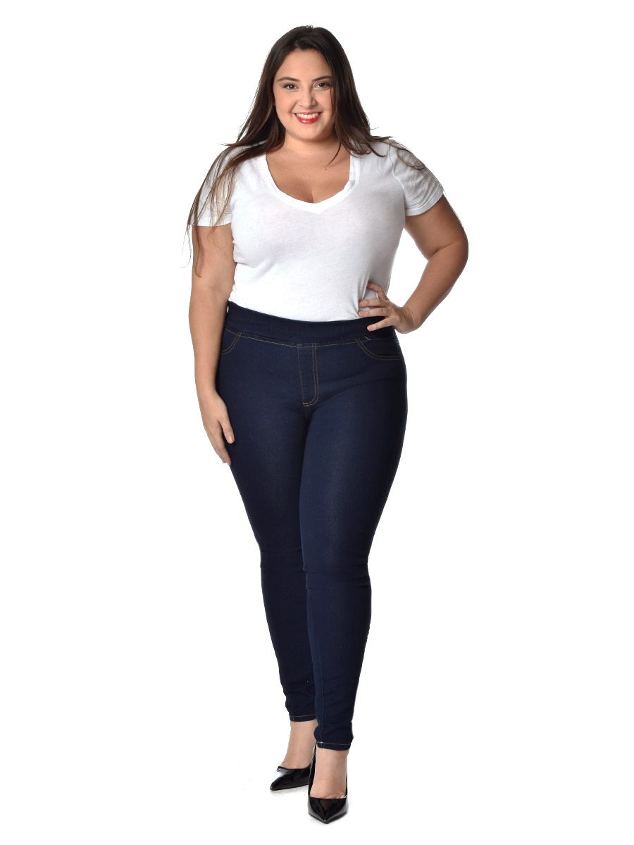 Foto 6 pulgar | Pantalón Britos Jeans Mujer Curvy Skinny Azul 022606