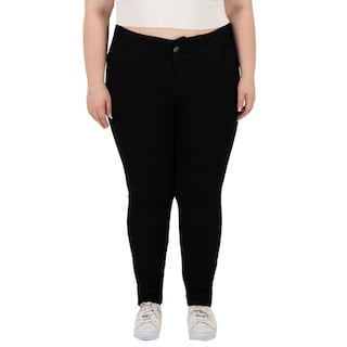 Foto 1 | Pantalón Skinny Britos Jeans Mujer Curvy Mezclilla 501668