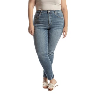 Foto 1 | Pantalón High Rise Skinny Curvy Balam Bl6700 Azul