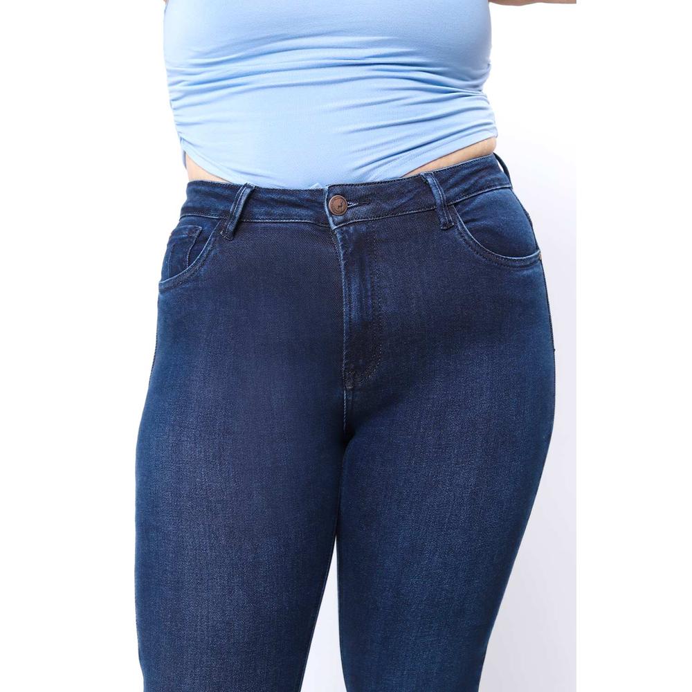 Foto 4 pulgar | Jeans Skinny Con Strech /tallas Extras, 3916 (azul Dark) Azul Oscuro