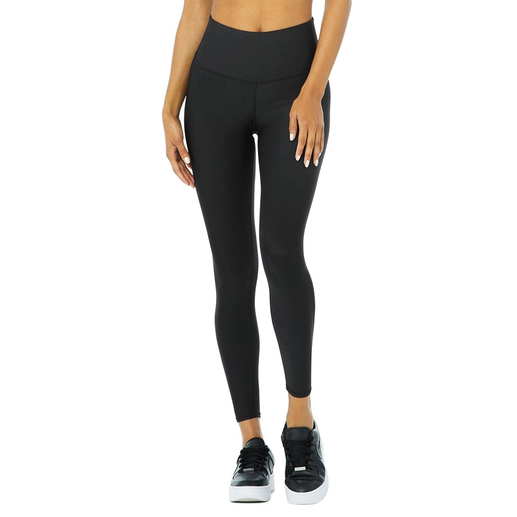 Foto 4 pulgar | Leggings Alo Yoga Airlift Negros de Cintura Alta para Mujer