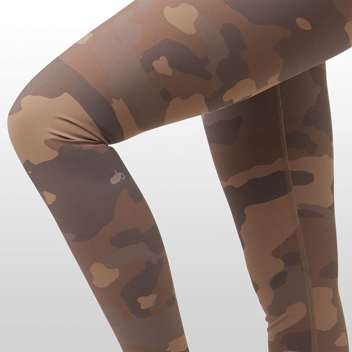 Foto 5 pulgar | Legging Alo Yoga Para Mujer, Cintura Alta, Con Masilla De Vapor, Camuflaje - Venta Internacional.