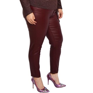 Foto 3 | Jeggings Balam color Tinto para Mujer