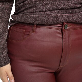 Foto 5 | Jeggings Balam color Tinto para Mujer