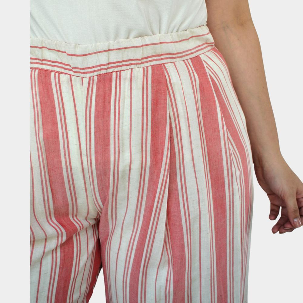 Foto 5 pulgar | Pantalón Pierna Amplia ROMAN FASHION 7164 color Rosa en Talla Extra