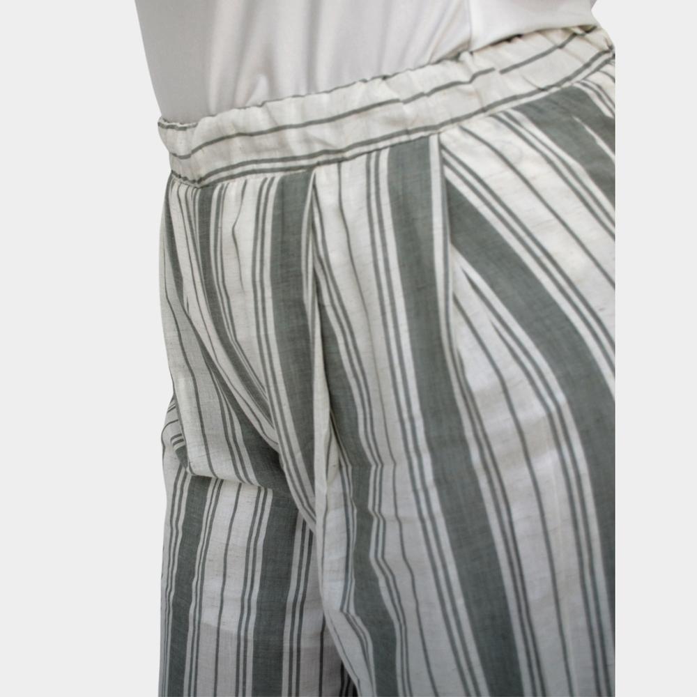 Foto 5 pulgar | Pantalón Pierna Amplia ROMAN FASHION 7164 color Verde en Talla Extra