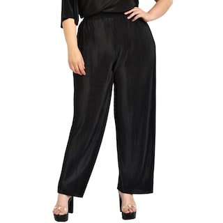 Foto 3 | Conjunto Plisado Roman Fashion color Negro para Mujer