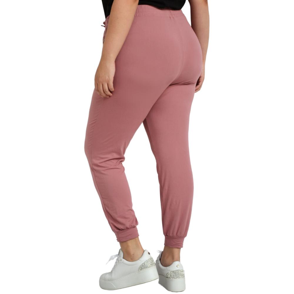 Foto 4 | Pantalón Jogger Roman Fashion/tallas Extras, 6000 (mauve) Rosa