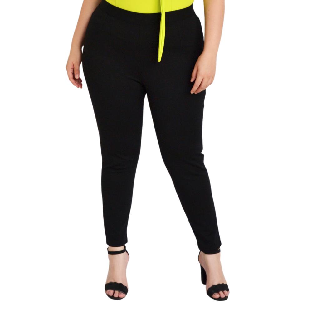 Pantalón tipo Legging Roman Fashion P-JC-1410-NEGRO color Negro