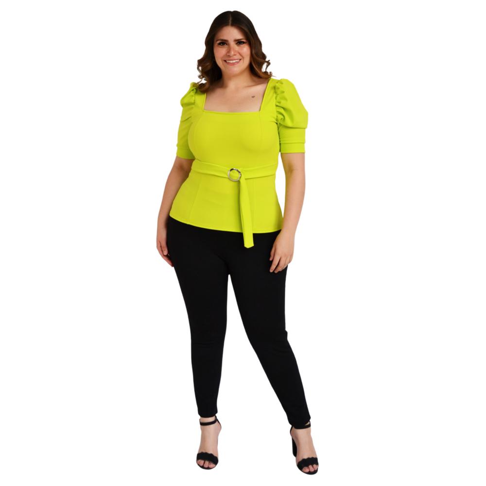 Foto 5 | Pantalón tipo Legging Roman Fashion P-JC-1410-NEGRO color Negro