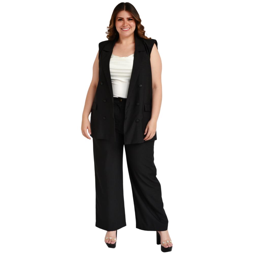 Foto 1 | Conjunto de Vestir Roman Fashion Tallas Extras 1030 color Negro