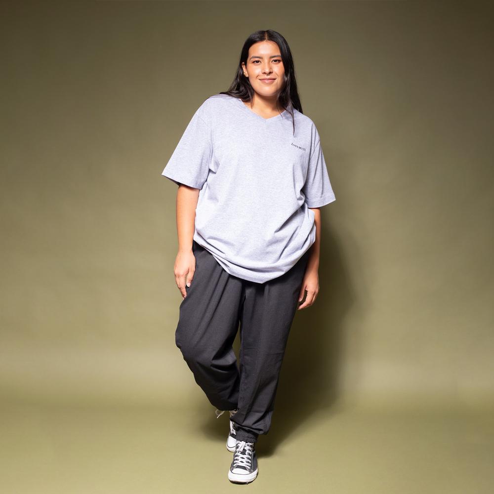 Foto 8 pulgar | Pantalón Jogger Love My Fit Tallas Extras Plus Unisex color Gris