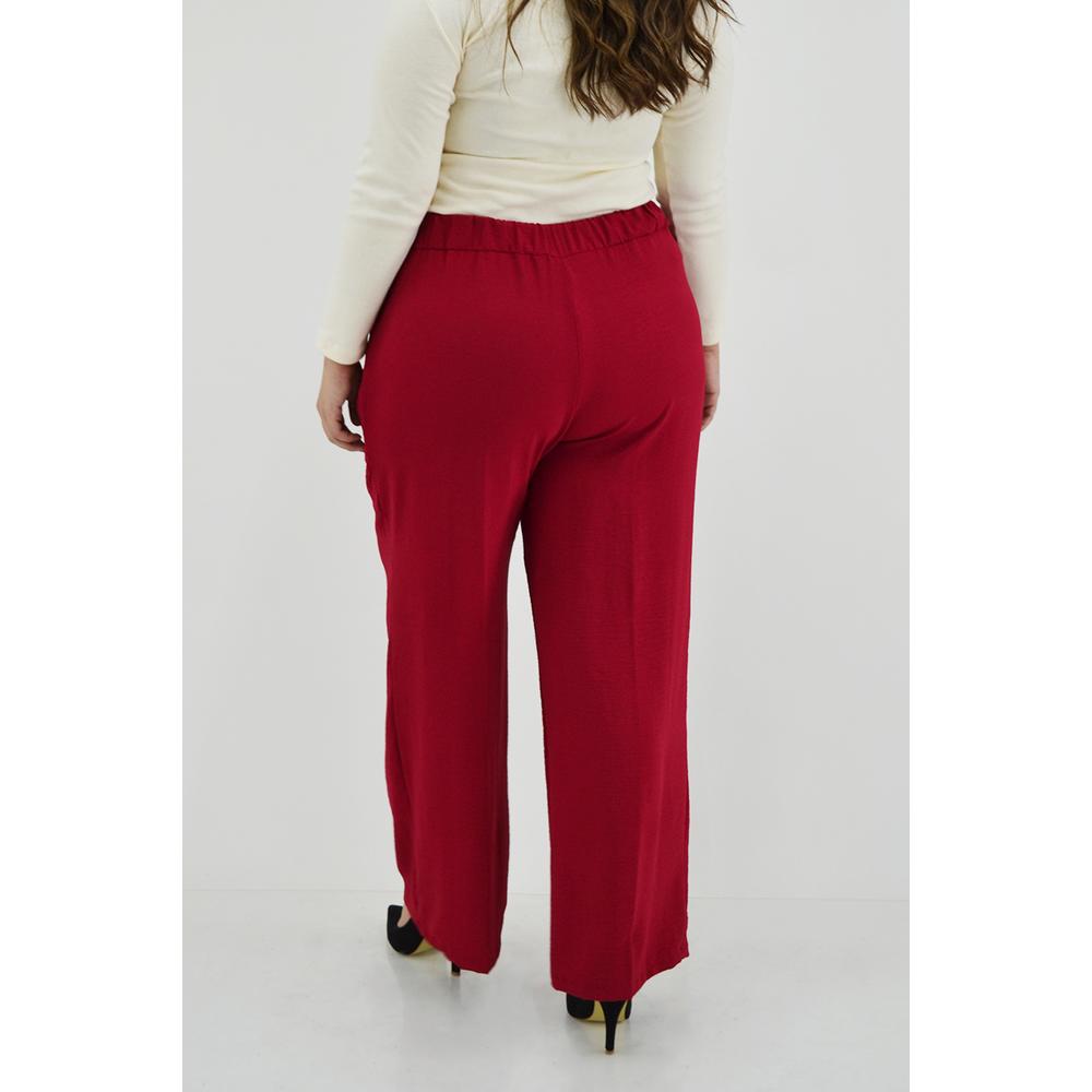 Foto 4 pulgar | Pantalón Roman Fashion color Rojo para Mujer