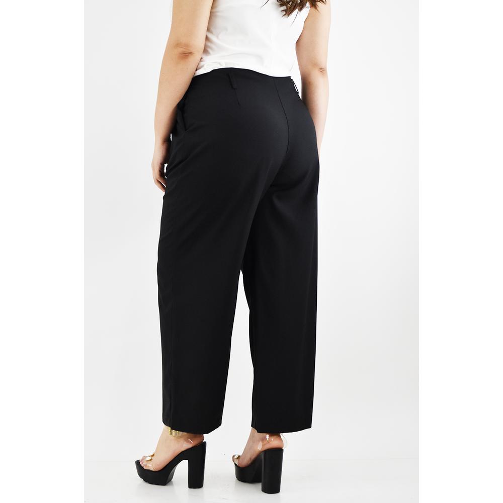 Foto 4 pulgar | Pantalon De Vestir Roman Fashion /tallas Extras, 1380 (negro) Negro