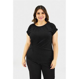 Foto 5 | Conjunto con Pantalón Roman Fashion Negro para Mujer