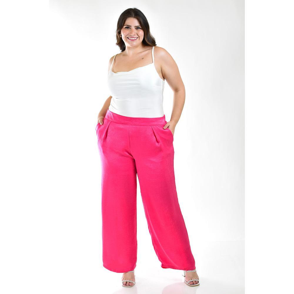 Foto 6 pulgar | Pantalón Roman Fashion Rosa para Mujer