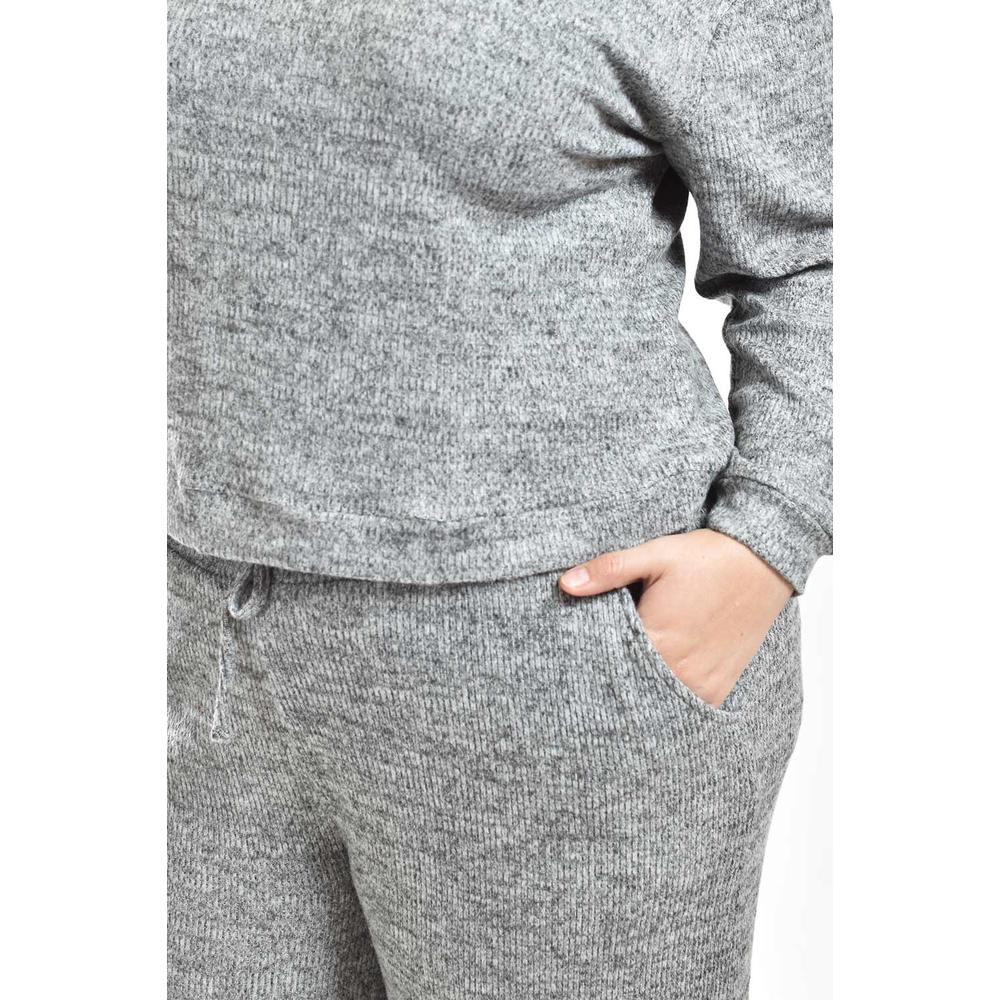 Foto 5 pulgar | Conjunto de Pants Roman Fashion Gris 2 Piezas