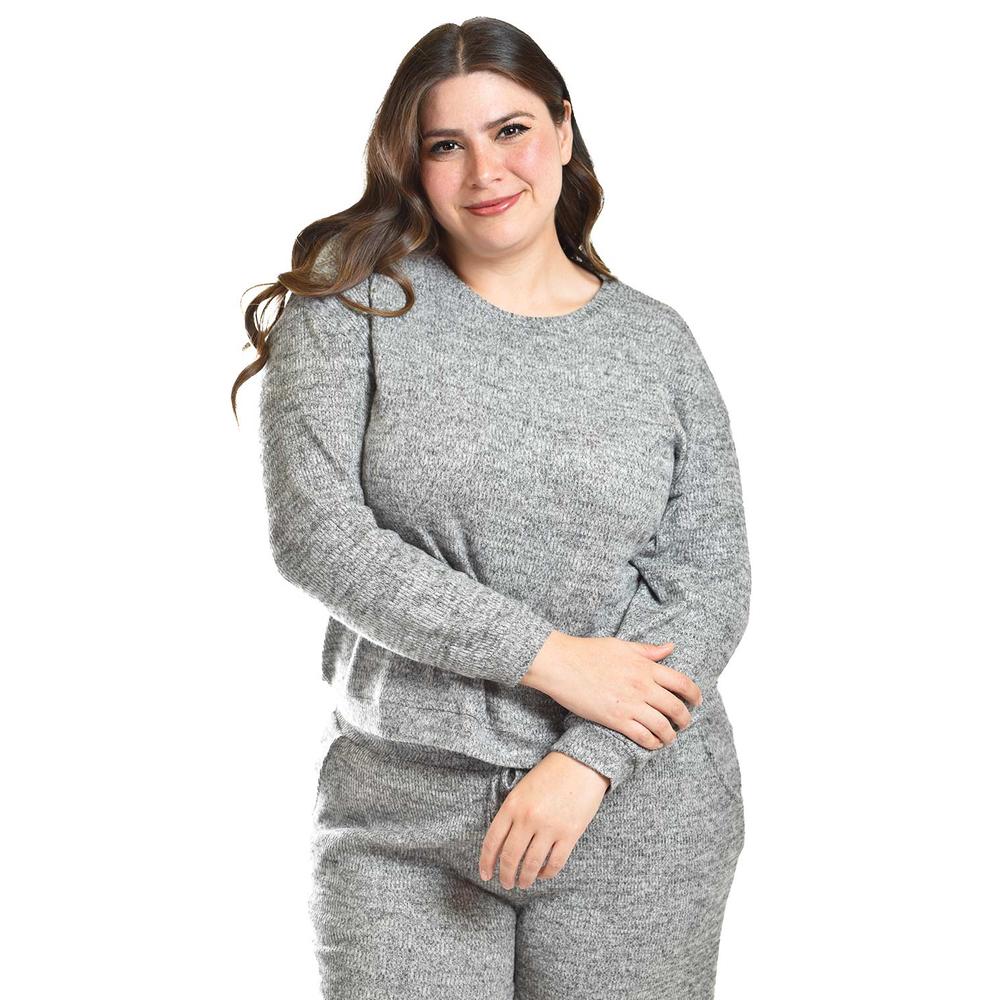 Foto 6 pulgar | Conjunto de Pants Roman Fashion Gris 2 Piezas