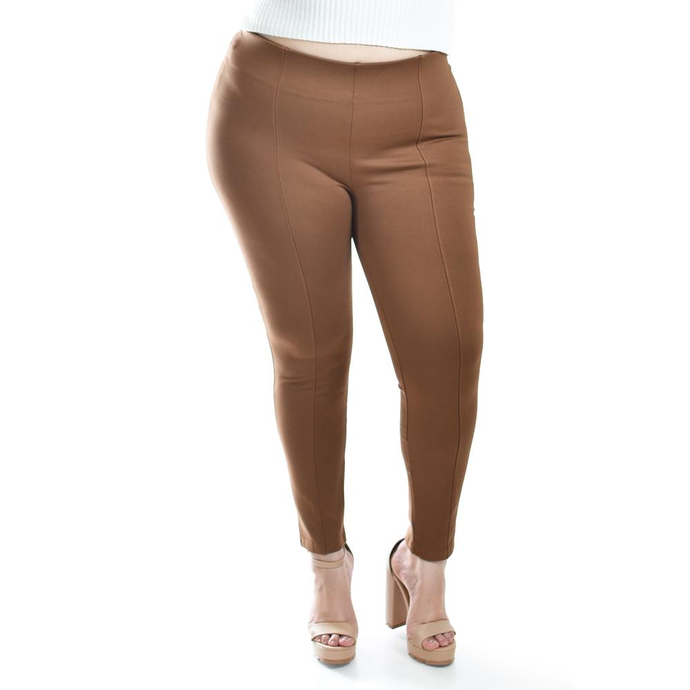 Foto 3 pulgar | Pantalon Con Strech Roman Fashion / Tallas Extras, 030 (cafe) Cafe