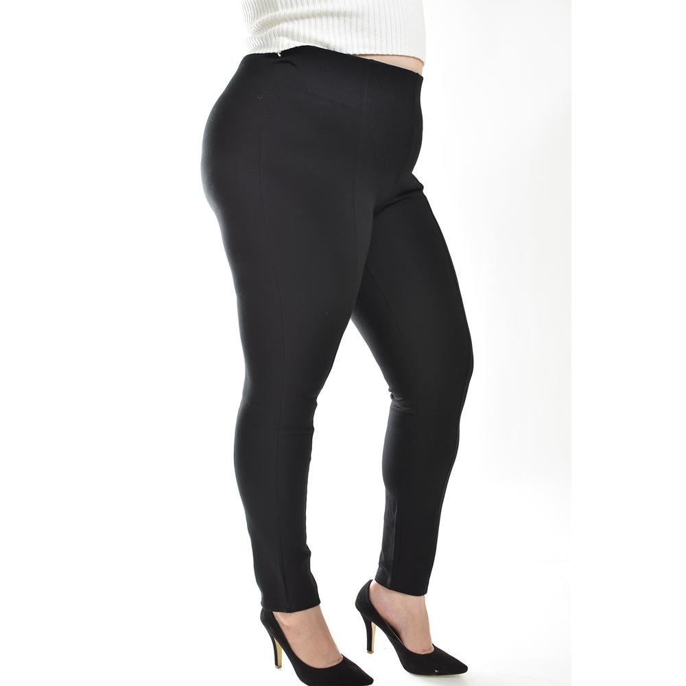 Foto 4 pulgar | Pantalon Con Strech Roman Fashion / Tallas Extras, 030 (negro) Negro