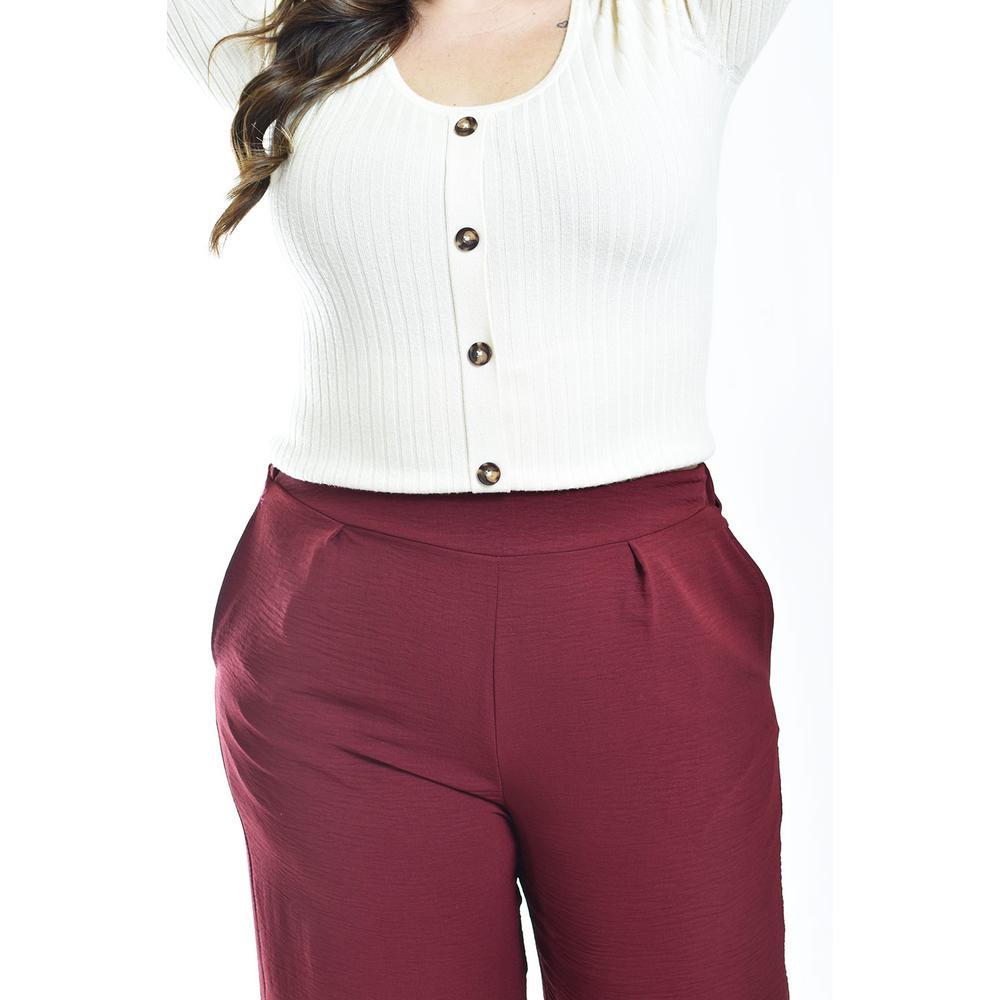 Foto 6 pulgar | Pantalon Roman Fashion 9202 Vino