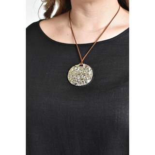 Foto 4 | Set De Lino Con Collar Roman Fashion /tallas Extras, 9102 (negro) Negro