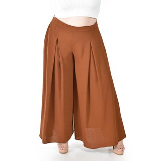Foto 4 | Pantalón Tipo Palazzo Roman Fashion Café