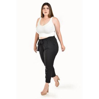 Foto 3 | Pantalón Roman Fashion Negro para Mujer