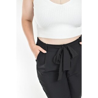 Foto 5 | Pantalón Roman Fashion Negro para Mujer