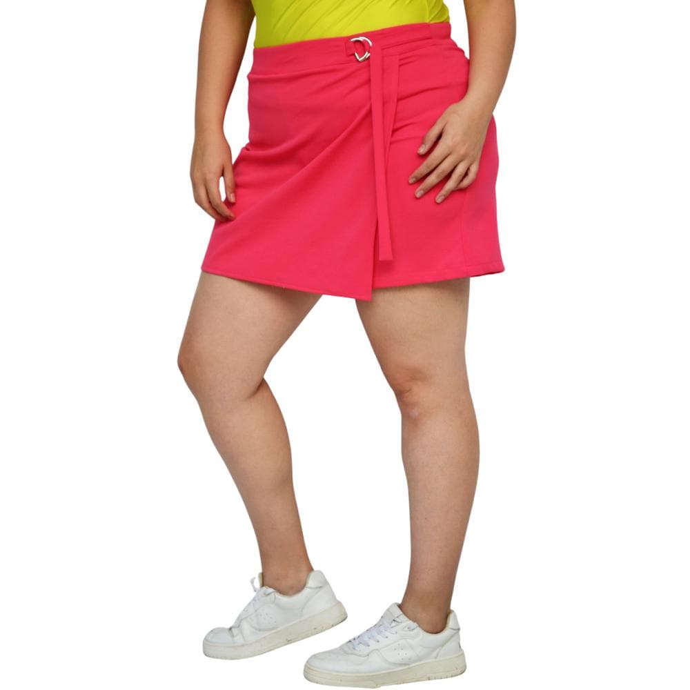 Short-falda Stretch Roman Fashion 0193 color Rosa $899