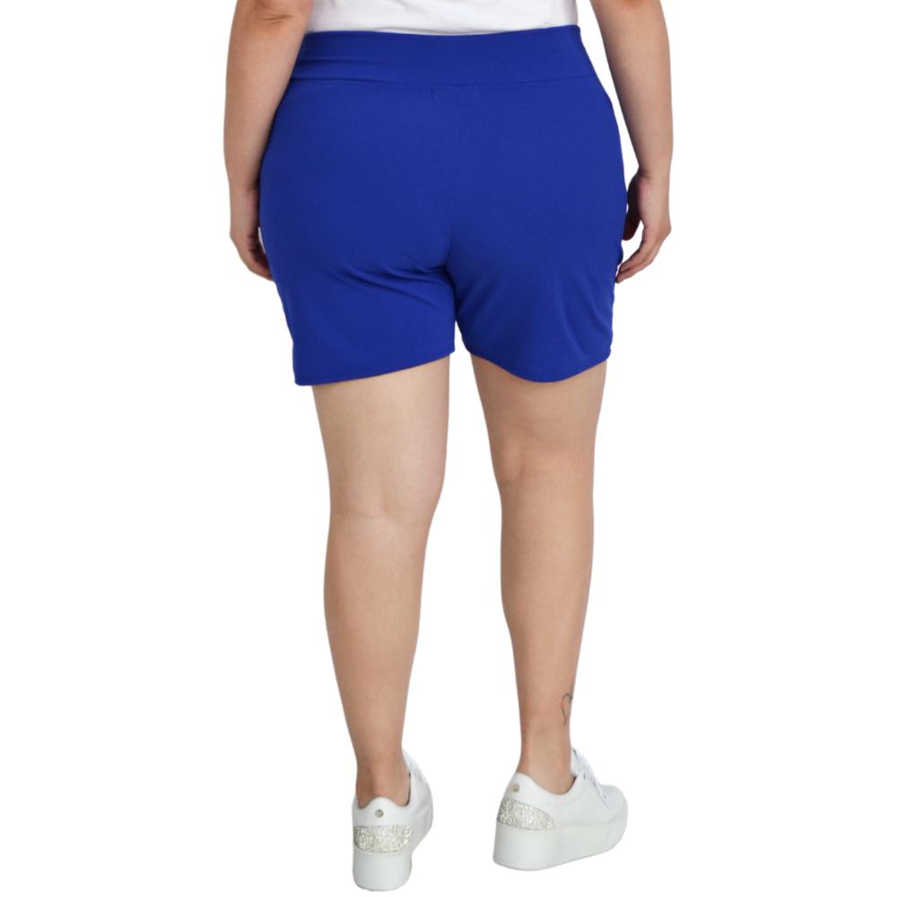 Foto 3 | Short Casual Roman Fashion Tallas Extras 7033 color Azul
