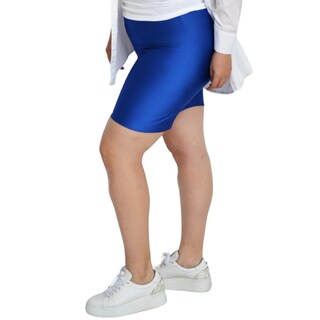 Foto 2 | Short Tipo Biker Roman Fashion color Azul para Mujer
