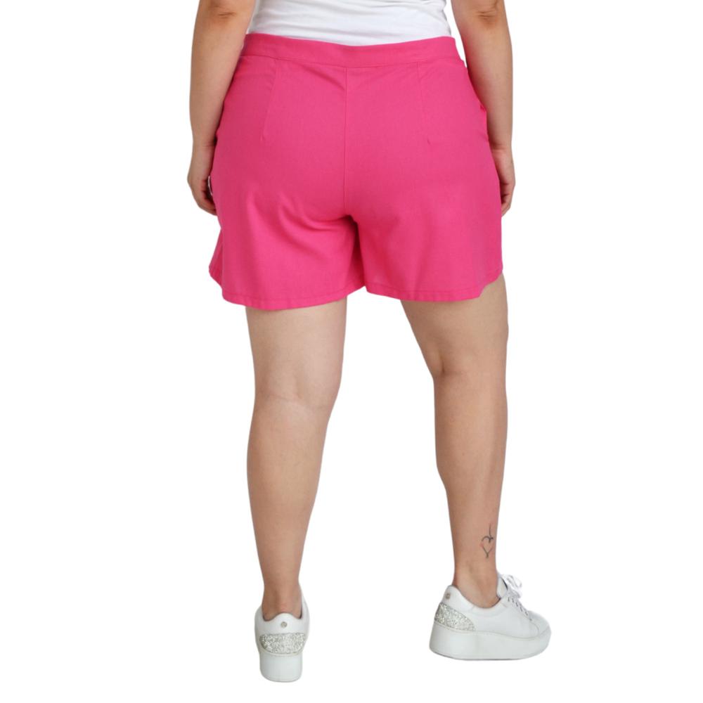 Foto 4 pulgar | Short Roman Fashion color Rosa para Mujer