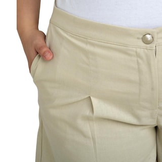 Foto 4 | Short Roman Fashion color Beige para Mujer