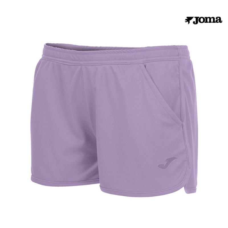 Foto 2 pulgar | 900250560 Short Hobby Morado Joma Para Padel