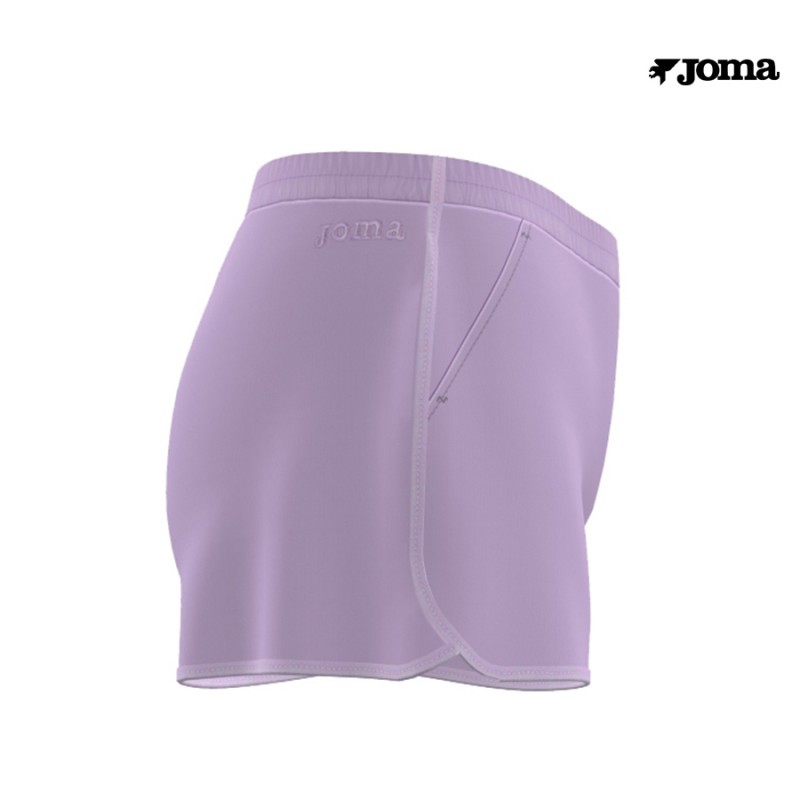 Foto 4 pulgar | 900250560 Short Hobby Morado Joma Para Padel