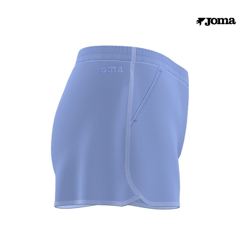 Foto 3 | 900250715 Short Hobby Azul Joma Para Padel