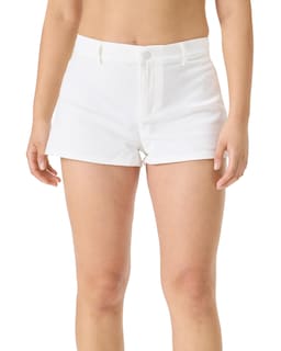 Foto 1 | Pantalones Cortos Florence By Mills Bright Side De Sarga De Algodón, Color Blanco - Venta Internacional.