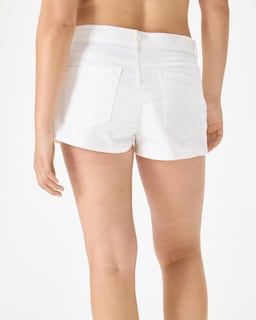 Foto 2 | Pantalones Cortos Florence By Mills Bright Side De Sarga De Algodón, Color Blanco - Venta Internacional.