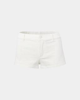 Foto 4 | Pantalones Cortos Florence By Mills Bright Side De Sarga De Algodón, Color Blanco - Venta Internacional.