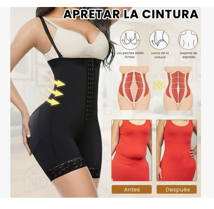 Foto 4 pulgar | Fajas Body Shaper Reductora Mujer Colombianas Moldeador