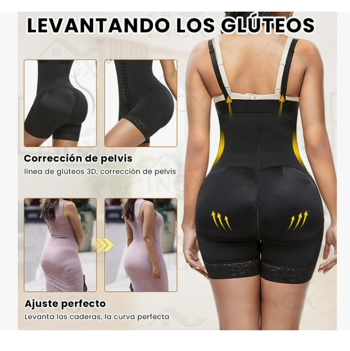 Foto 5 pulgar | Fajas Body Shaper Reductora Mujer Colombianas Moldeador