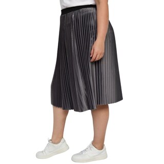 Foto 2 | Falda Plisada Roman Fashion Tallas Extras 2122 color Gris