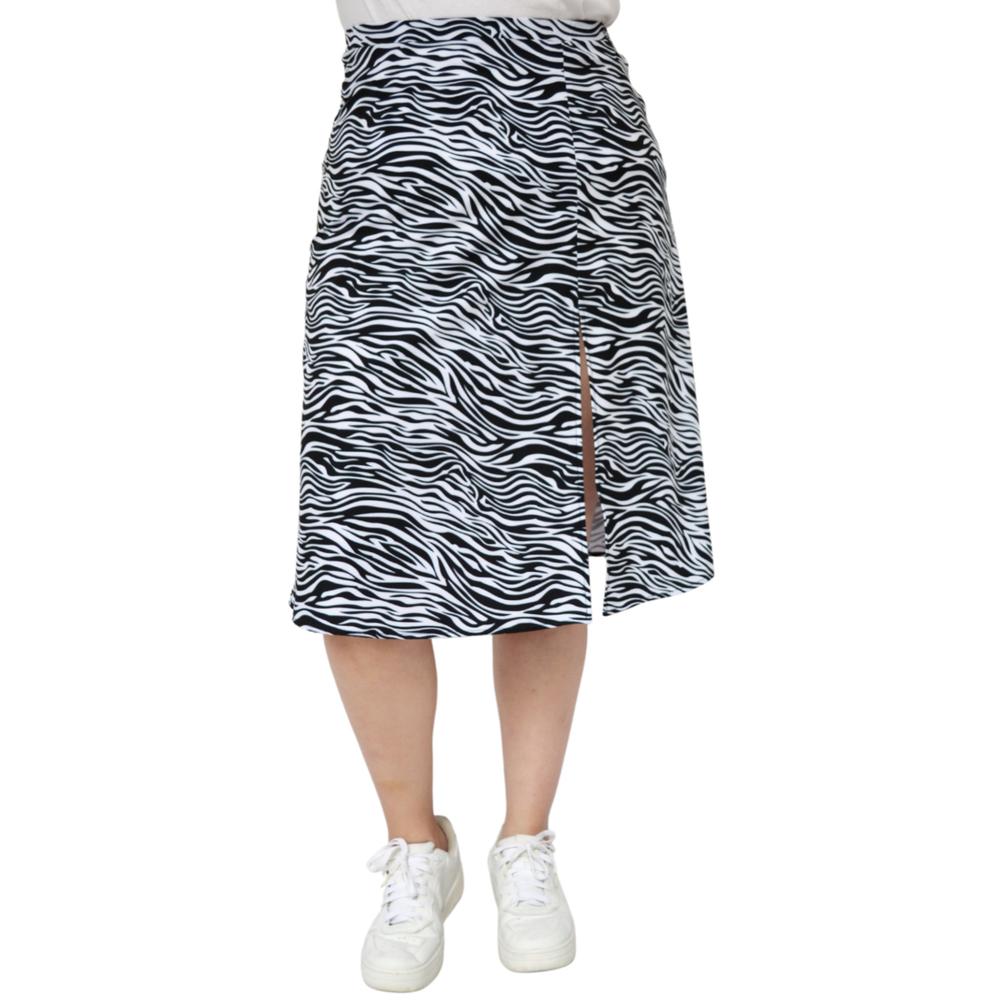 Falda Midi Sublimada Roman Fashion Tallas Extras 2134