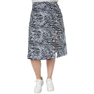 Foto 1 | Falda Midi Sublimada Roman Fashion Tallas Extras 2134