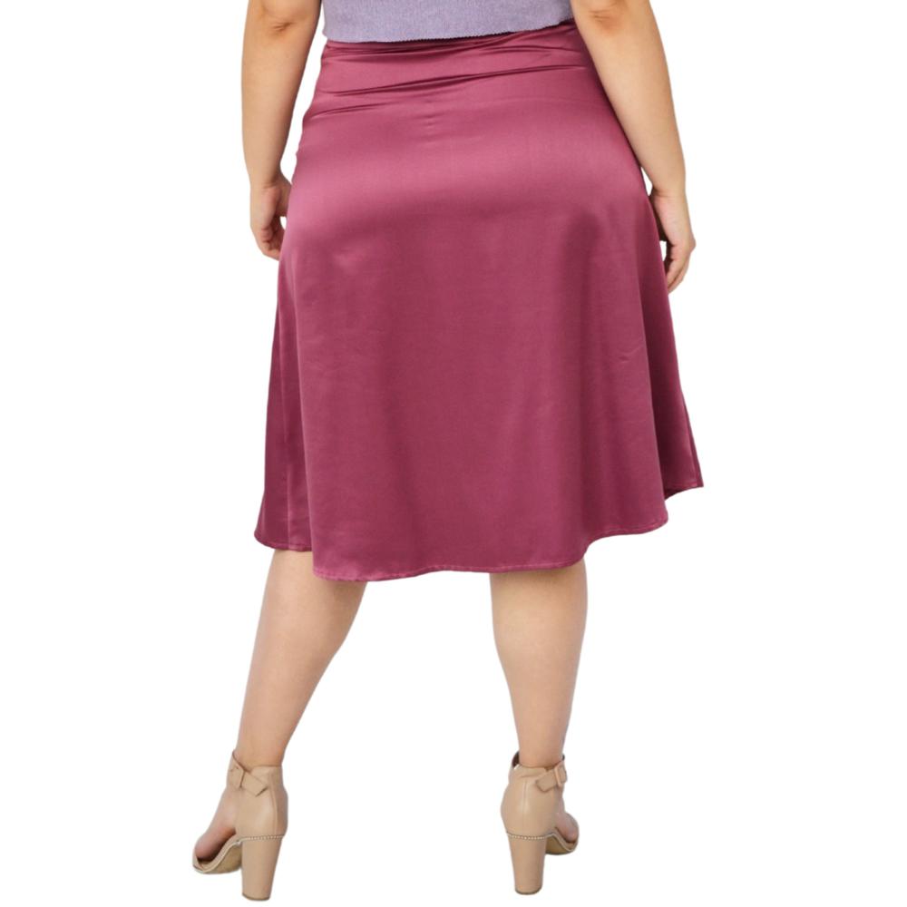 Foto 3 | Falda Midi Juvenil Roman Fashion color Rosa