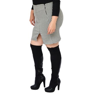 Foto 2 | Falda Corta con Strech Roman Fashion Multicolor