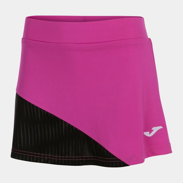Falda Joma Para Padel 901859030 Montreal Rosa Flúor Negro